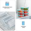 imageKOMUEE 10 Pack Glass Food Storage Containers Meal Prep Containers with Lids Airtight Glass Lunch Boxes Freezer Oven and Microwave Safe10Pack Green