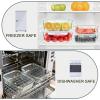 imageKOMUEE Large Glass Food Storage Containers Set 63oz ampamp 27oz with Airtight Lids BPAFree 4 Pack Meal Prep Containers for Baking Serving Freezer Microwave and Oven Safe